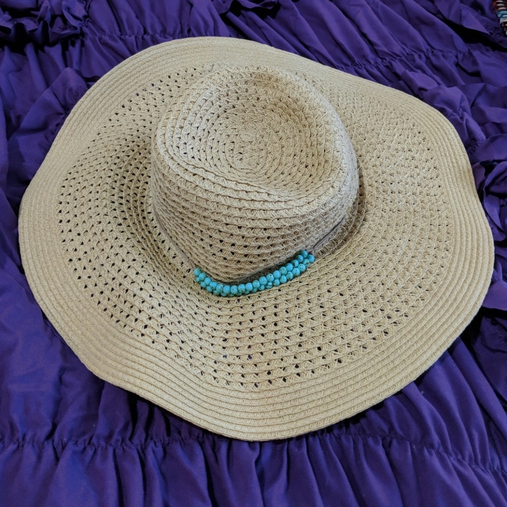 Tropical Trends straw hat